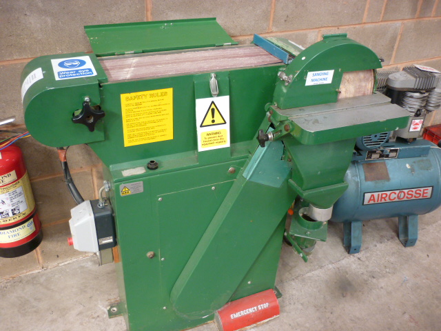 Whitehead Combination wood linisher